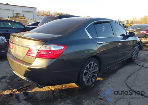 2014 Honda Accord Sport из США, поврежденный, VIN 1HGCR2F55EA093814